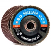 Лепестковый круг 125х22 мм Р80 оксид алюминия конический RoxelPro ROXONE