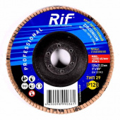 Круг лепестковый 125х22 Т29 керамика Р120 Professional RIF