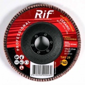 Круг лепестковый 125х22 Т29 керамика Р40 Professional RIF