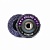 Пурпурный круг шлифовальный на оправке 125х22 мм RoxelPro ROXPRO Clean&Strip