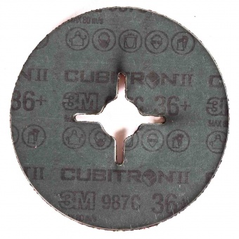 Фибровый круг 3M CUBITRON II 125х22 мм P36 987