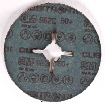 Фибровый круг 3M CUBITRON II 125х22 мм P60 982
